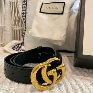 GUCCI Double G Buckle Belt